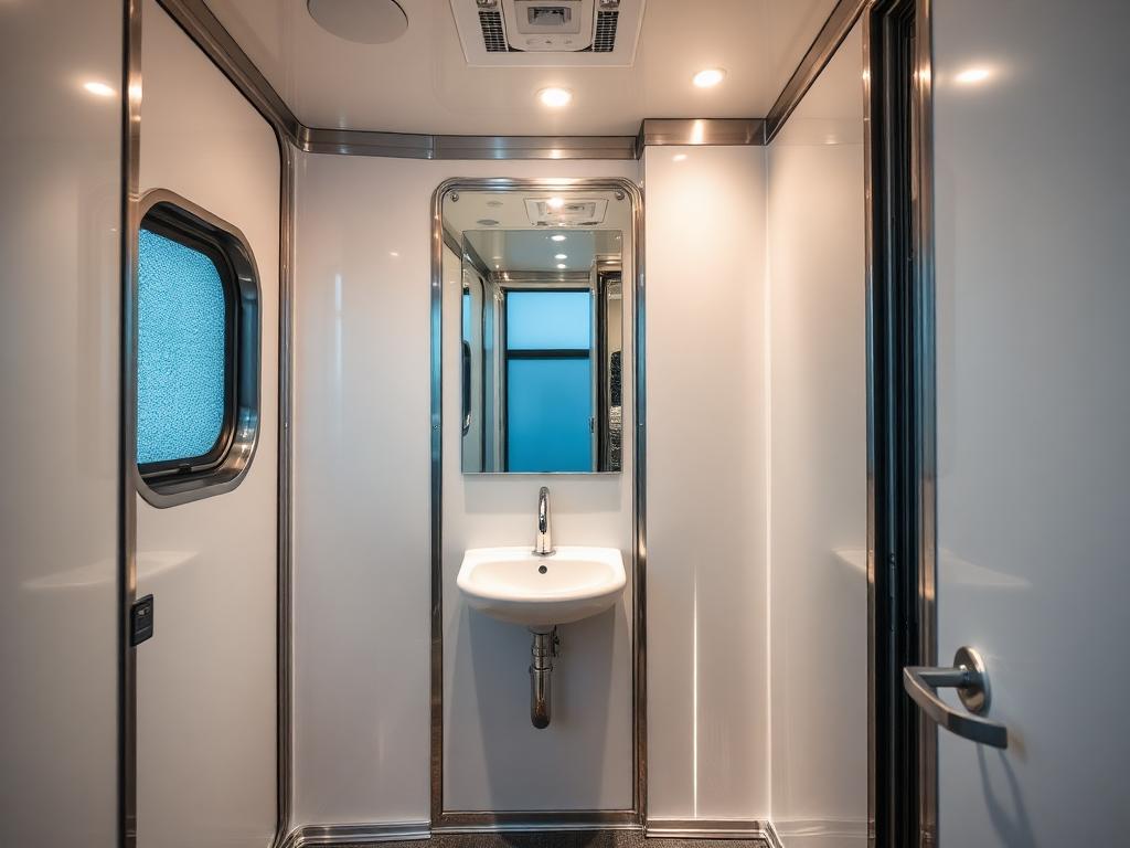 Luxury Restroom Trailers in Holly, MI